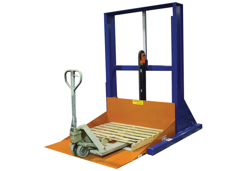 Vertical Mast Lift with Pallet Jack