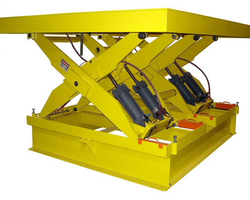 Scissor Lift Table Double Wide