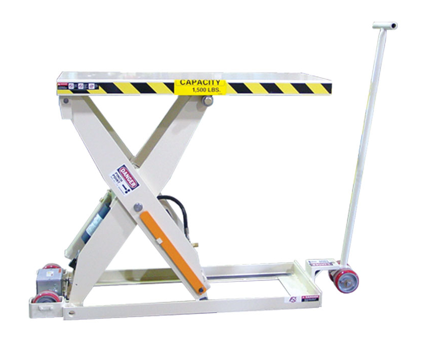 Scissor Lift Portable Wheel and Dolly Up