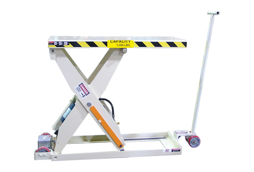 Scissor Lift Portable Wheel and Dolly Up
