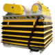 Scissor Lift for Paper Roll in Up Position with Skirt