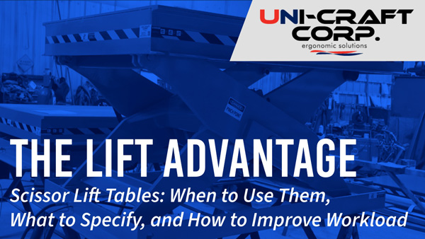 SCISSOR LIFT TABLES